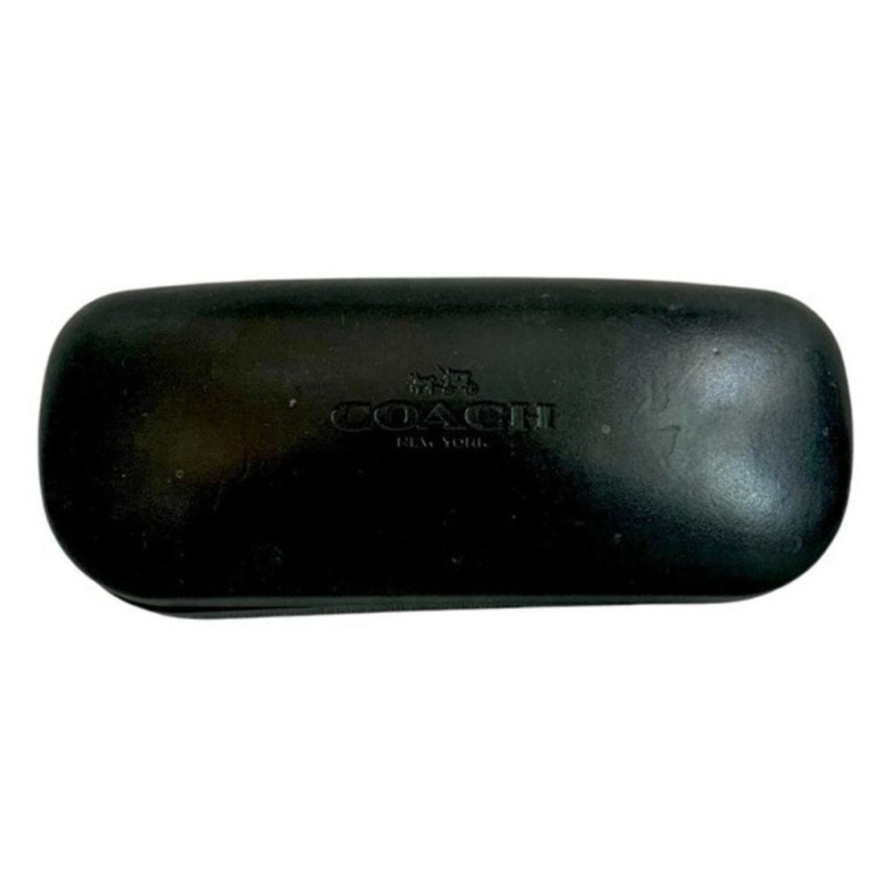 COACH Black Hard Shell Sunglasses Case 6.5"x3.5"x2.5" Eyeglass Box Good - Picture 4 of 5